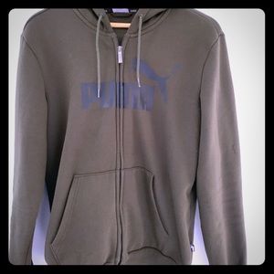 Puma zip up top